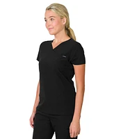 Medgear Women's Camilla Slim Scrubs Top with One Pocket