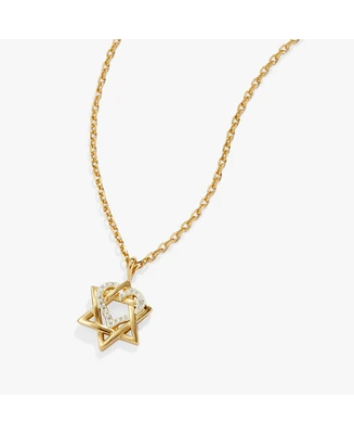 Alex and Ani Star Of David Heart Necklace