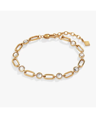 Alex And Ani Crystal Paperclip Chain Bracelet