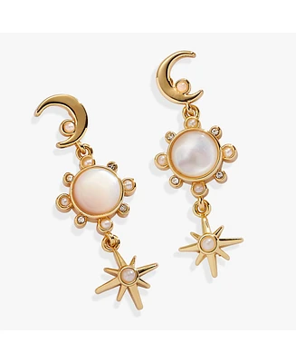 Alex and Ani Stargazer Triple Drop Earrings