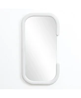 LuxenHome White C-Frame Accent and Vanity Wall Mirror