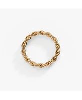 Alex and Ani Frozen French Rope Chain Ring