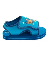 Nickelodeon Toddler Boys and Girls Patrol Hook Loop Dual Sizes Sandals