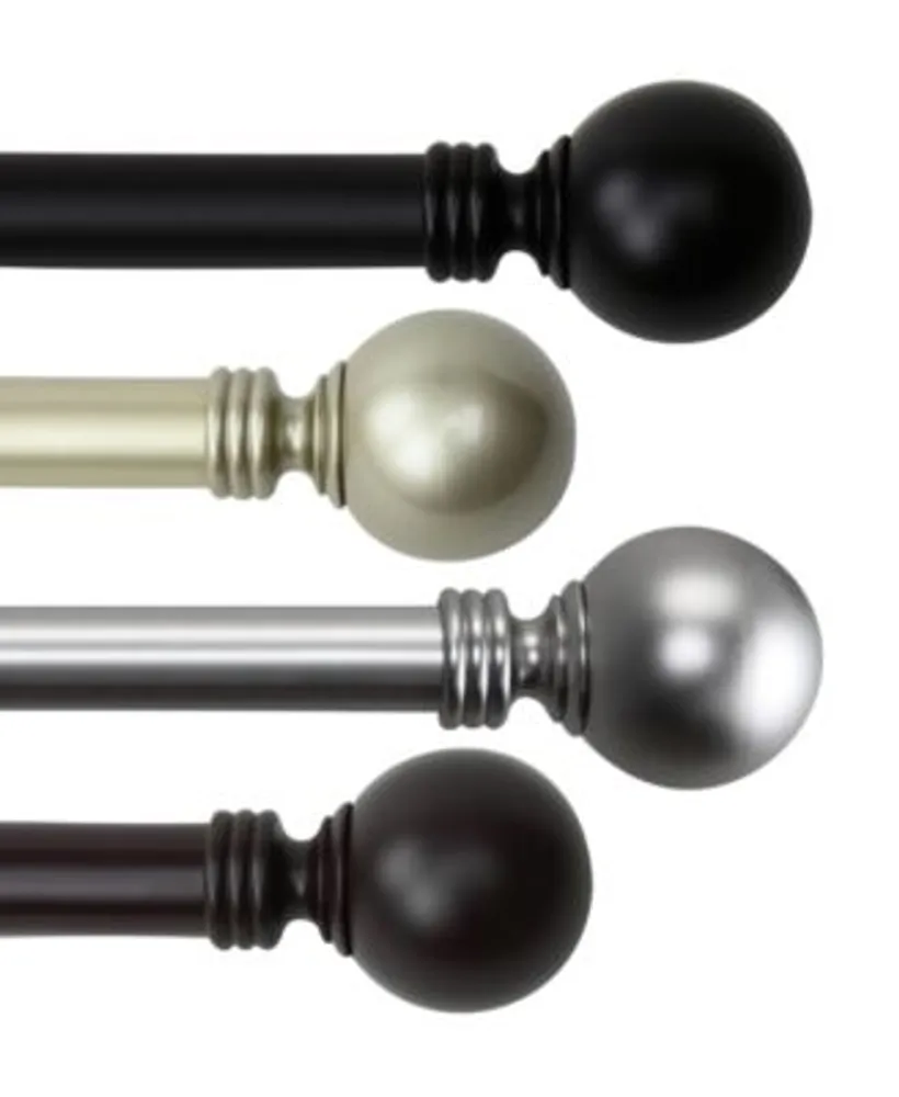 Rod Desyne Globe Single Curtain Rod Collection