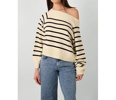 WeWoreWhat Women's Off Shoulder Sweater