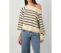 WeWoreWhat Women's Off Shoulder Sweater