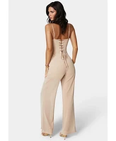 Bebe Women's Ombre Embellished Jumpsuit
