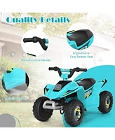 6V Kids Electric Atv 4 Wheels Ride-On Toy