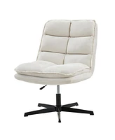 Damian Cross-legged Seating Office Chair with Thick Cushion