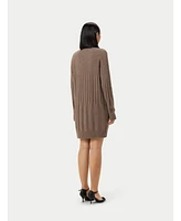 Gobi Cashmere Women's Button-Up Relaxed Fit Cardigan