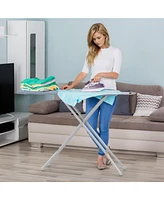 48 Inch x 13.5 Ironing Board with Iron Rest, Full Size Iron Stand with 3 Layers Extra Thick Cover
