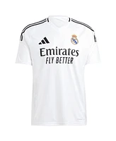Adidas Men's Vini Jr. White Real Madrid 2024/25 Home Replica Player Jersey
