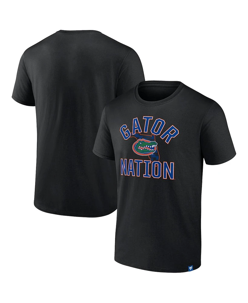 Fanatics Men's Black Florida Gators Fundamentals Hometown Slogan T-Shirt
