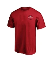 Fanatics Men's Red Georgia Bulldogs Big Tall Fast Break 2 Hit T-Shirt