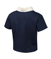 Outerstuff Girls Big Boys and Navy Los Angeles Dodgers Base Trainer Johnny Polo Skort Set