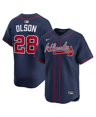 Nike Men's Matt Olson Navy Atlanta Braves Alternate Limited Jersey