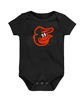 Outerstuff Infant 3-Pack Baltimore Orioles Slide Home Bodysuit Set
