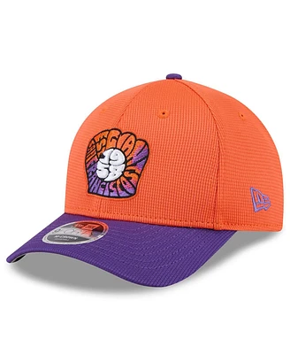 New Era Men's Orange/Purple San Francisco Giants 2025 City Connect Batting Practice 9FORTY Adjustable Hat