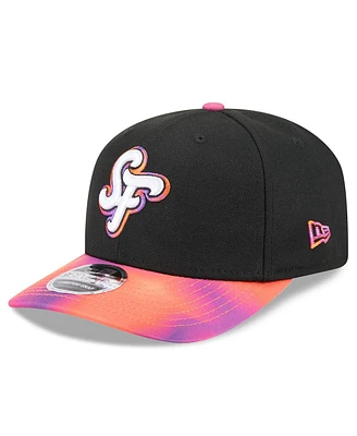 New Era Men's Black/Orange San Francisco Giants 2025 City Connect 9SEVENTY Adjustable Hat