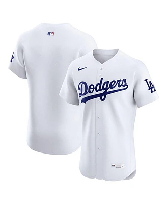Nike Men's White Los Angeles Dodgers Home Elite Jersey