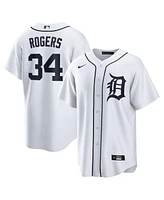 Nike Men's Jake Rogers White Detroit Tigers Home Replica Jersey
