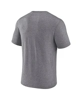 Fanatics Men's Heather Gray UConn Huskies 2025 Ncaa Women's Basketball National Champions Tri-Blend T-Shirt