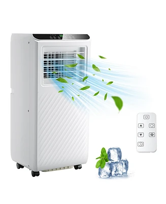 8000 Btu 3-in-1 Portable Air Conditioner for 250 Sq.ft with Remote Control
