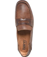 Born Men's Marcel Nubuck Leather Penny Loafers