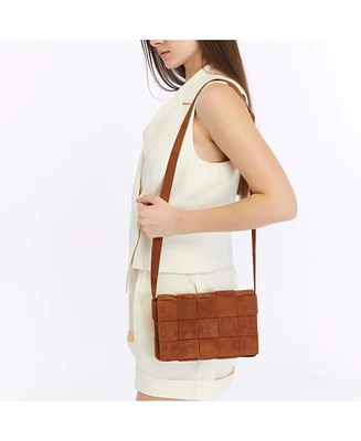 Women's Suede Shoulder Bag