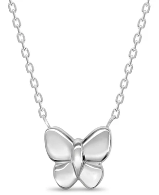 Devata Butterfly Chain Necklace, 16 in adj to 18 in