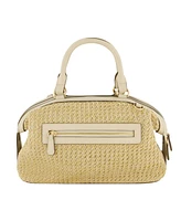Tommy Bahama Flamingo Embroidery Satchel