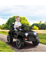 12V Kids Ride On Truck with Remote Control and Headlights