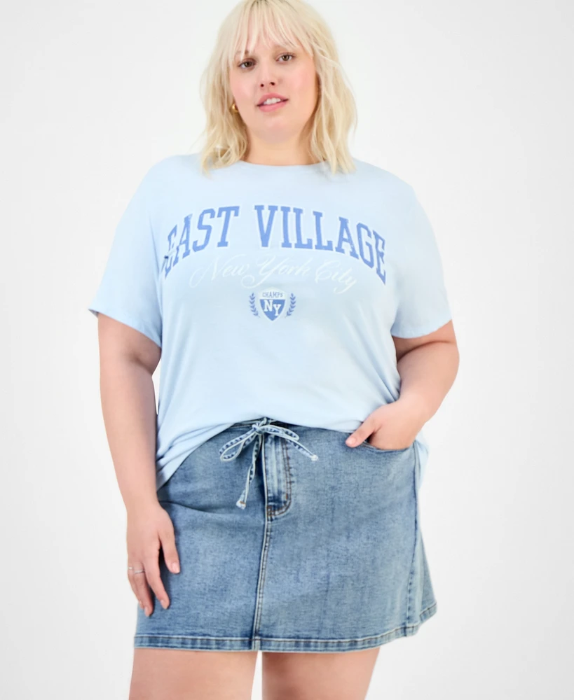 Grayson Threads, The Label Trendy Plus East Village T-Shirt