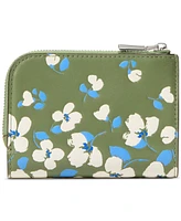 Kate Spade New York Devin Painterly Bouquet Small Leather Wallet