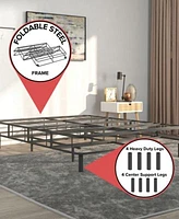 Hollywood Bed Emerge Foldable Mattress Foundation With Attachable Legs Collection