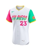 Nike Men's Fernando Tatis Jr. White San Diego Padres City Connect Elite Jersey