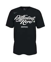 Nike Men's and Women's Black Boston Celtics 2025 Nba Playoffs On-Court Mantra T-Shirt