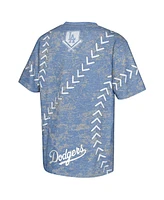 Outerstuff Big Boys and Girls Royal Los Angeles Dodgers Slide Score Bold T-Shirt