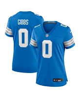 Nike Women's Jahmyr Gibbs Blue Detroit Lions Game Player Jersey