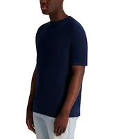 Karl Lagerfeld Paris Men's Textured Stripe T-Shirt