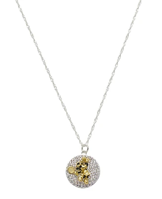 Disney Minnie Mouse Cubic Zirconia Tennis Pendant Necklace