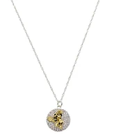 Disney Minnie Mouse Cubic Zirconia Tennis Pendant Necklace