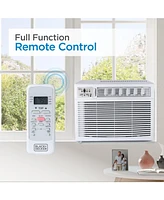 Black+Decker Window or Through The Wall Air Conditioner 18000 Btu, Ac Window Unit Cools Up to 1000 Square Feet, Window Ac Unit with Remote Control, 3
