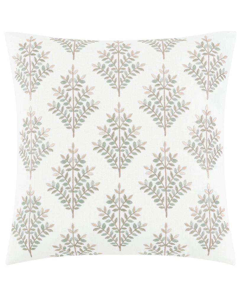 Rose Tree Komodo Embroidered Decorative Pillow, 20" x 20"