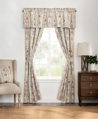 Rose Tree Baroda Floral Tailored Valance, 80" x 17"