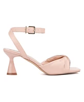 Fashion To Figure Women's Shila Heel Sandal - Wide Width