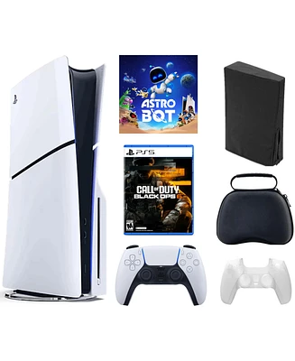 PS5 - Playstation 5 Disc Astrobot Bundle With Accessories & Call Of Duty Blackops 6 Game