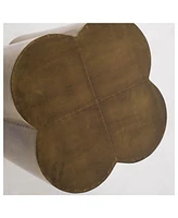 Modern Brass End Table – Sleek Metallic Accent Piece