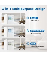 8000 Btu Portable Air Conditioner 3 in 1 Ac Unit Fan and Dehumidifier