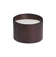 Solid Wood Round End Table with Sleek and Durable Construction
